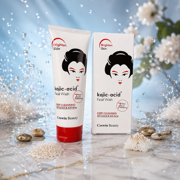 COSWIN Kojic Acid Facial Wash – Deep Cleansing Oil Control & Anti-Acne Face Cleanser