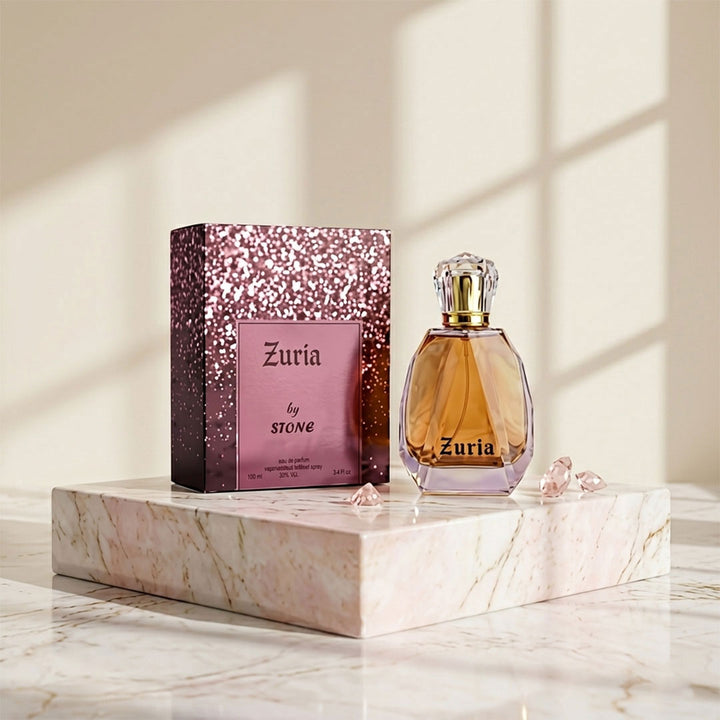 Zuria Eau De Parfum by Stone – Premium Romantic Jasmine Fragrance for Women