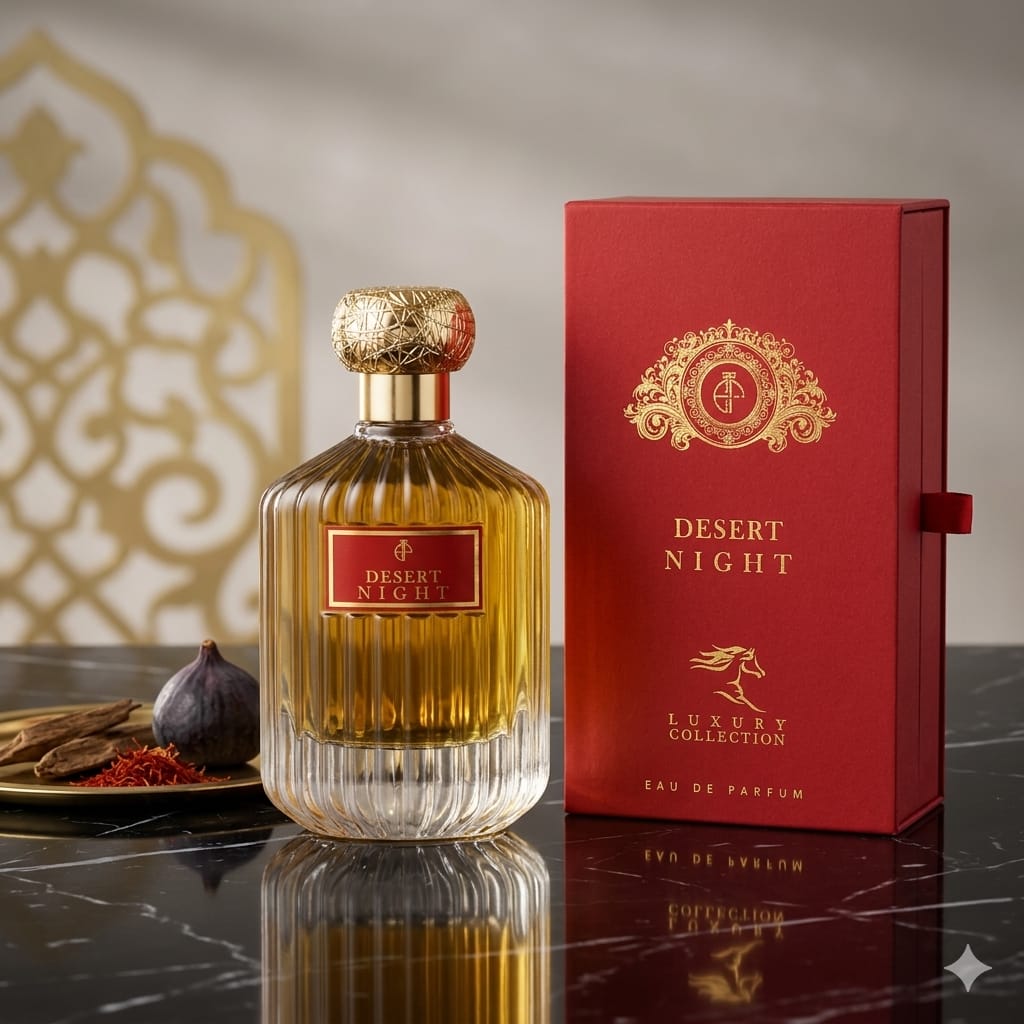 Desert Night Luxury Collection by Stone – Premium Oriental Amber Floral Eau De Parfum
