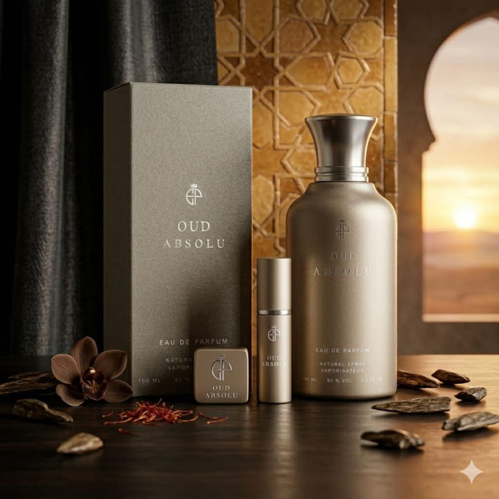Oud Absolu Eau De Parfum by Stone – Premium Rich Woody Oriental Fragrance (100ml)